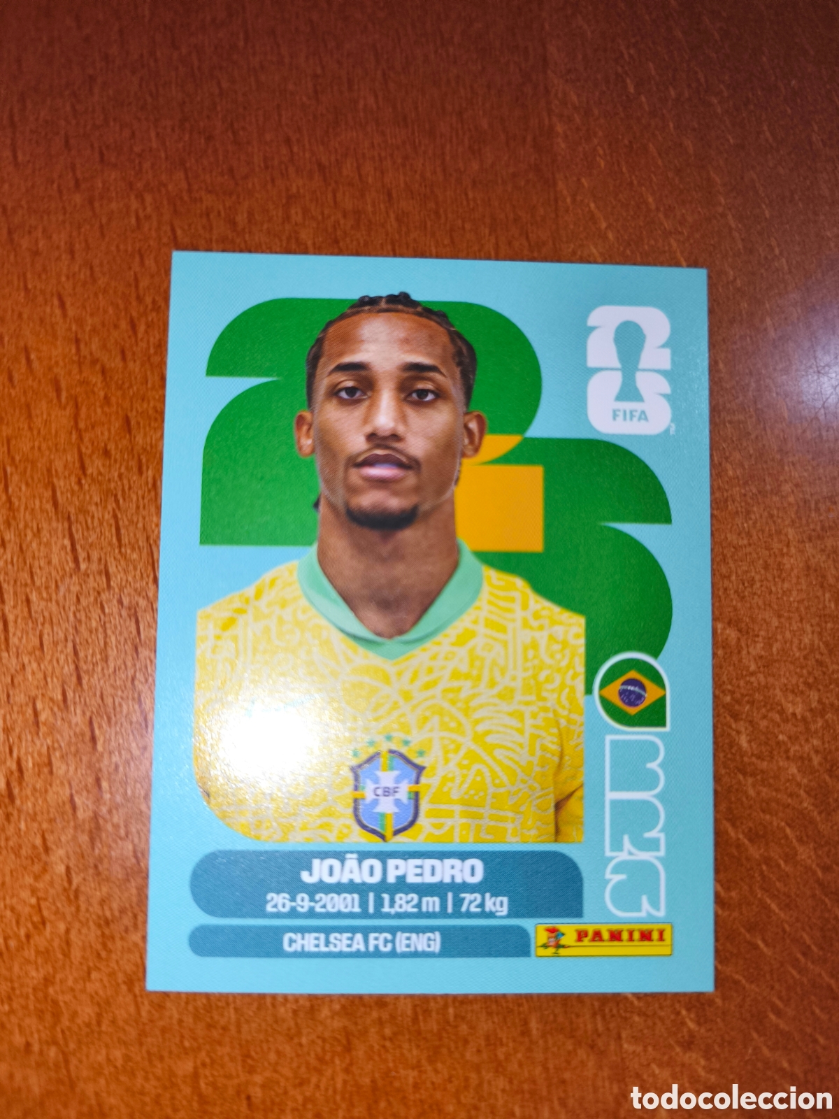 Football Stickers: BRA16 Joao Pedro BRA 16 Fifa World Cup 2026 Brasil
