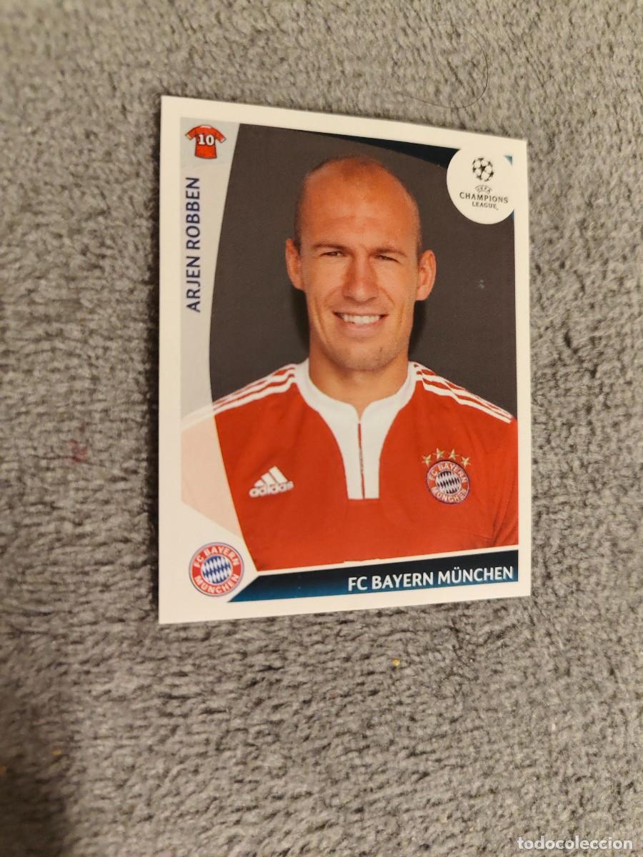 Football Stickers: 17 CHAMPIONS LEAGUE 09 10 PANINI ARJEN ROBBEN FC BAYERN M&Uuml;NCHEN MUNICH 2009 2010 UCL AAA