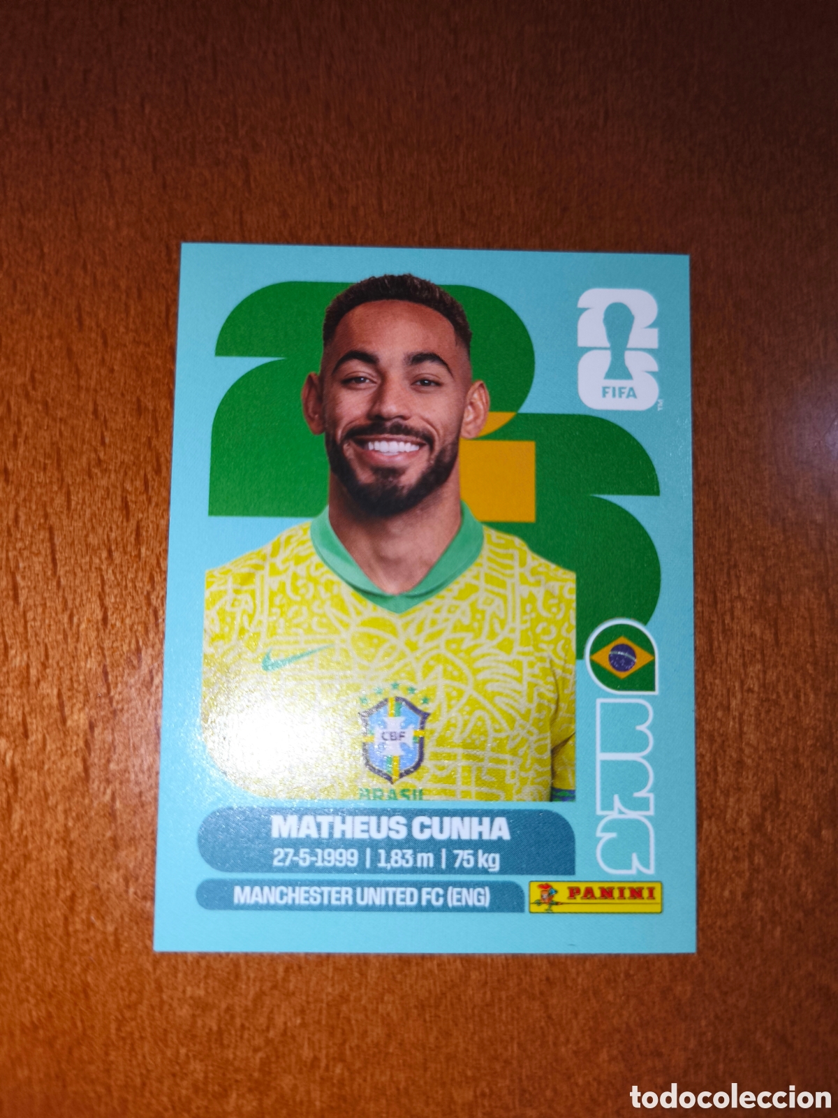Football Stickers: BRA17 Matheus Cunha BRA 17 Fifa World Cup 2026 Brasil