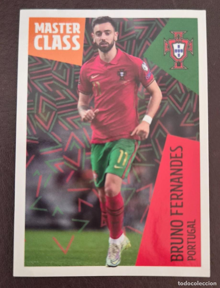 Football Stickers: 48 BRUNO FERNANDES PORTUGAL LOS IDOLOS DE LA ROJA ESPA&Ntilde;A CRACKS MUNDIALES 2022 PANINI