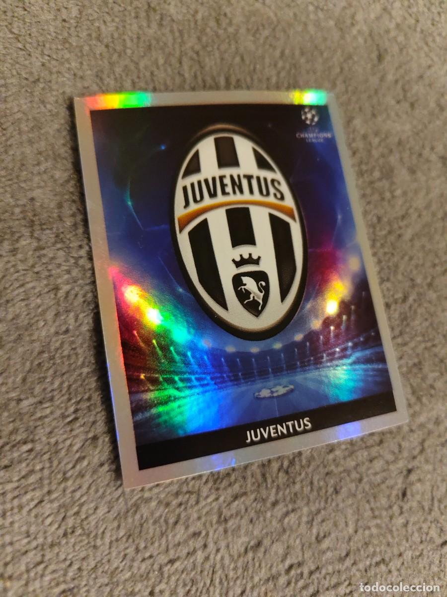 Football Stickers: 22 CHAMPIONS LEAGUE 09 10 PANINI ESCUDO LOGO JUVENTUS 2009 2010 UCL AAA
