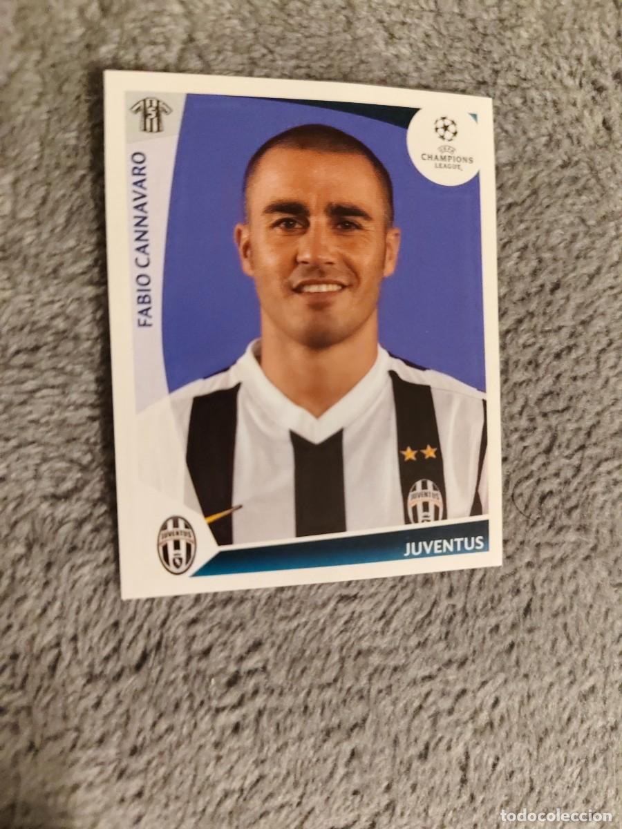 Cromos de Futebol: 24 CHAMPIONS LEAGUE 09 10 PANINI FABIO CANNAVARO JUVENTUS 2009 2010 UCL AAA