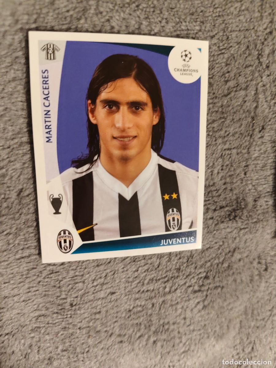 Cromos de Futebol: 28 CHAMPIONS LEAGUE 09 10 PANINI MARTIN CACERES JUVENTUS 2009 2010 UCL AAA