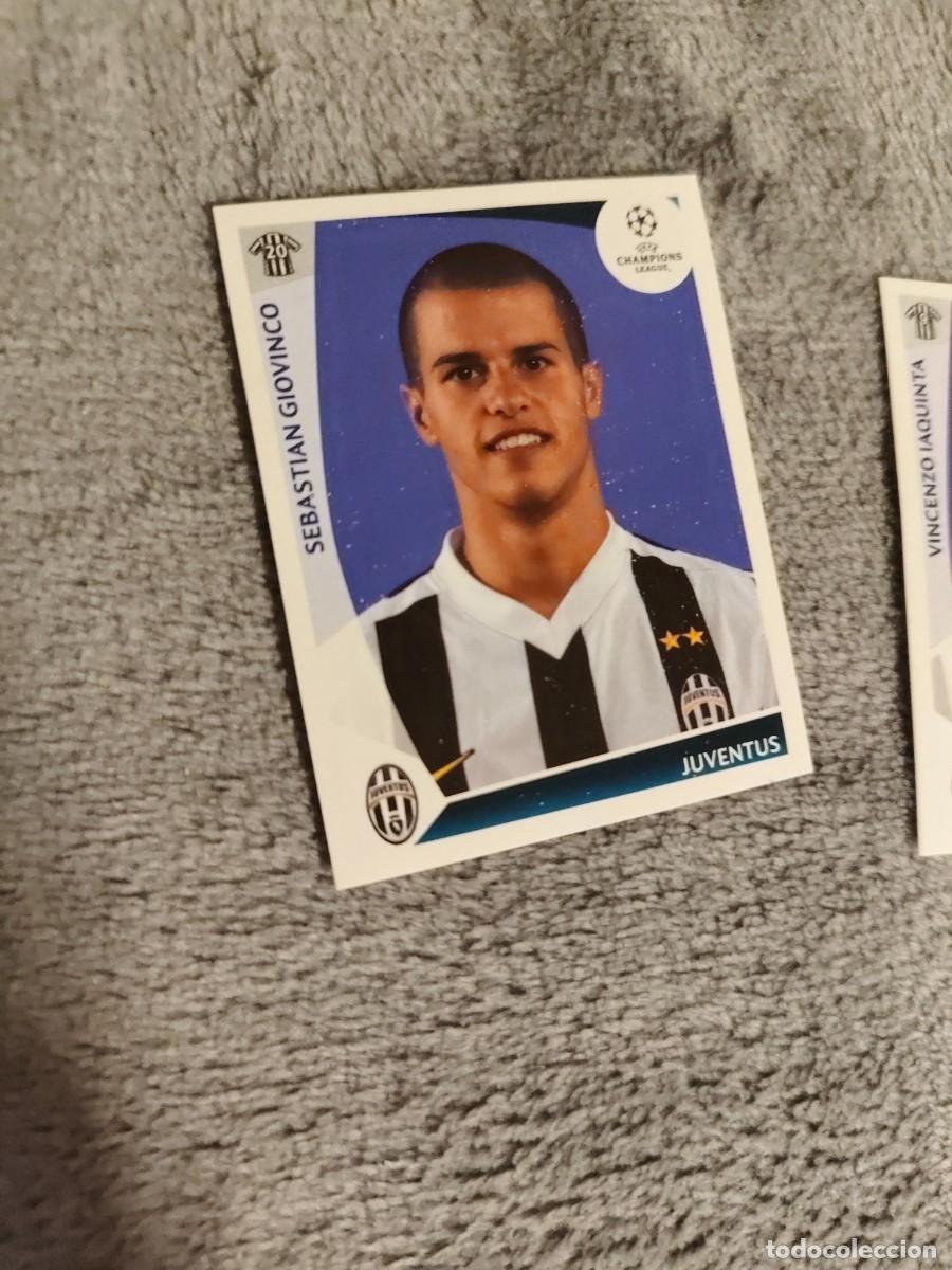 Cromos de f&uacute;tbol: 34 CHAMPIONS LEAGUE 09 10 PANINI SEBASTIAN GIOVINCO JUVENTUS 2009 2010 UCL AAA