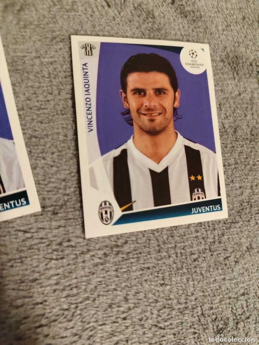 Cromos de f&uacute;tbol: 35 CHAMPIONS LEAGUE 09 10 PANINI VINCENZO IAQUINTA JUVENTUS 2009 2010 UCL AAA