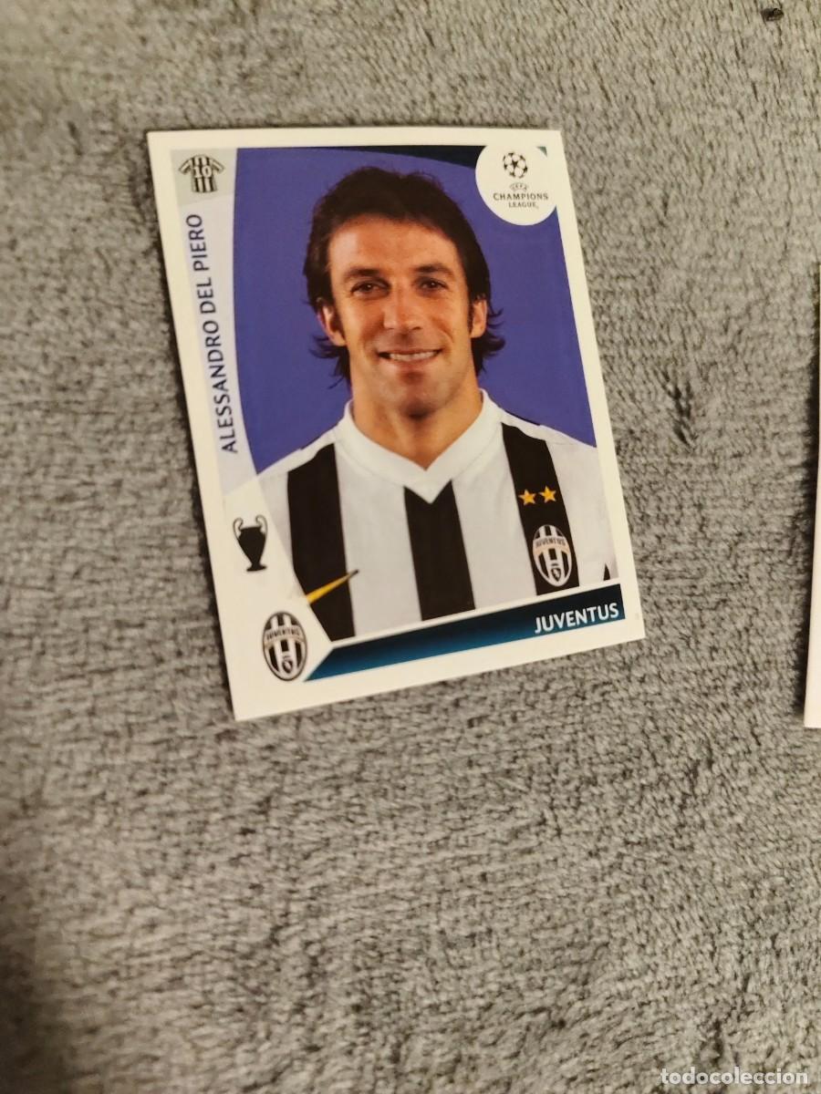 Cromos de f&uacute;tbol: 36 CHAMPIONS LEAGUE 09 10 PANINI ALESSANDRO DEL PIERO JUVENTUS 2009 2010 UCL AAA