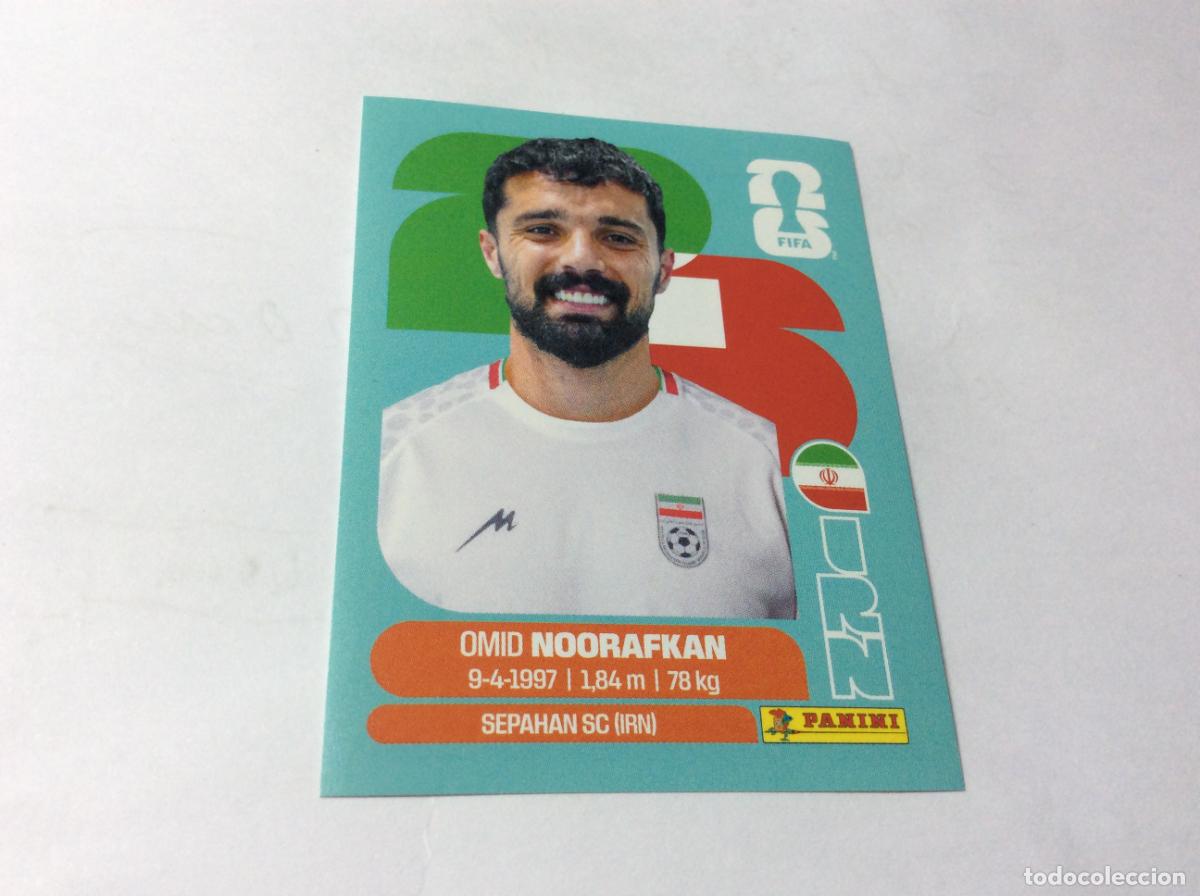 Cromos de f&uacute;tbol: IRN14 IRN 14 Omid Noorafkan Ir&aacute;n Cromo Sticker FIFA World Cup 2026 26 Panini