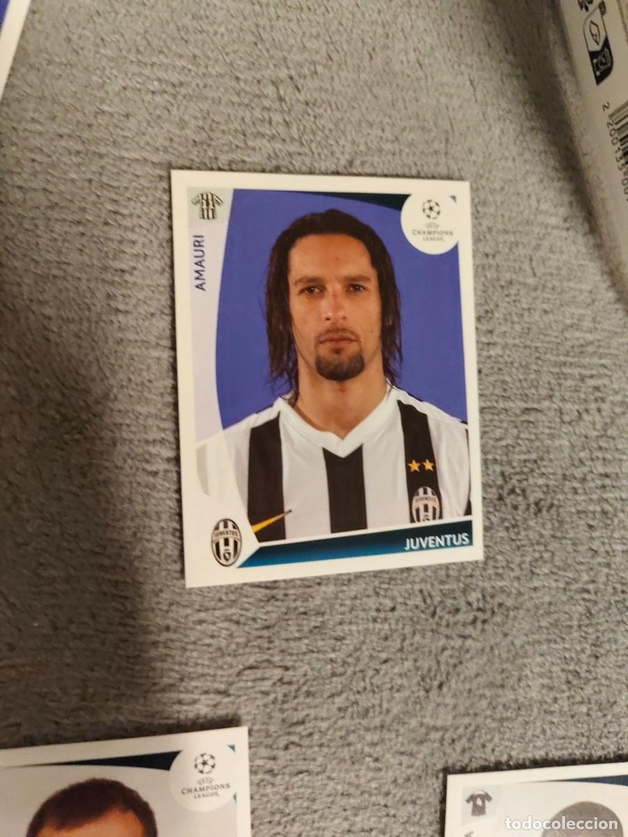 Cromos de f&uacute;tbol: 38 CHAMPIONS LEAGUE 09 10 PANINI AMAURI JUVENTUS 2009 2010 UCL AAA