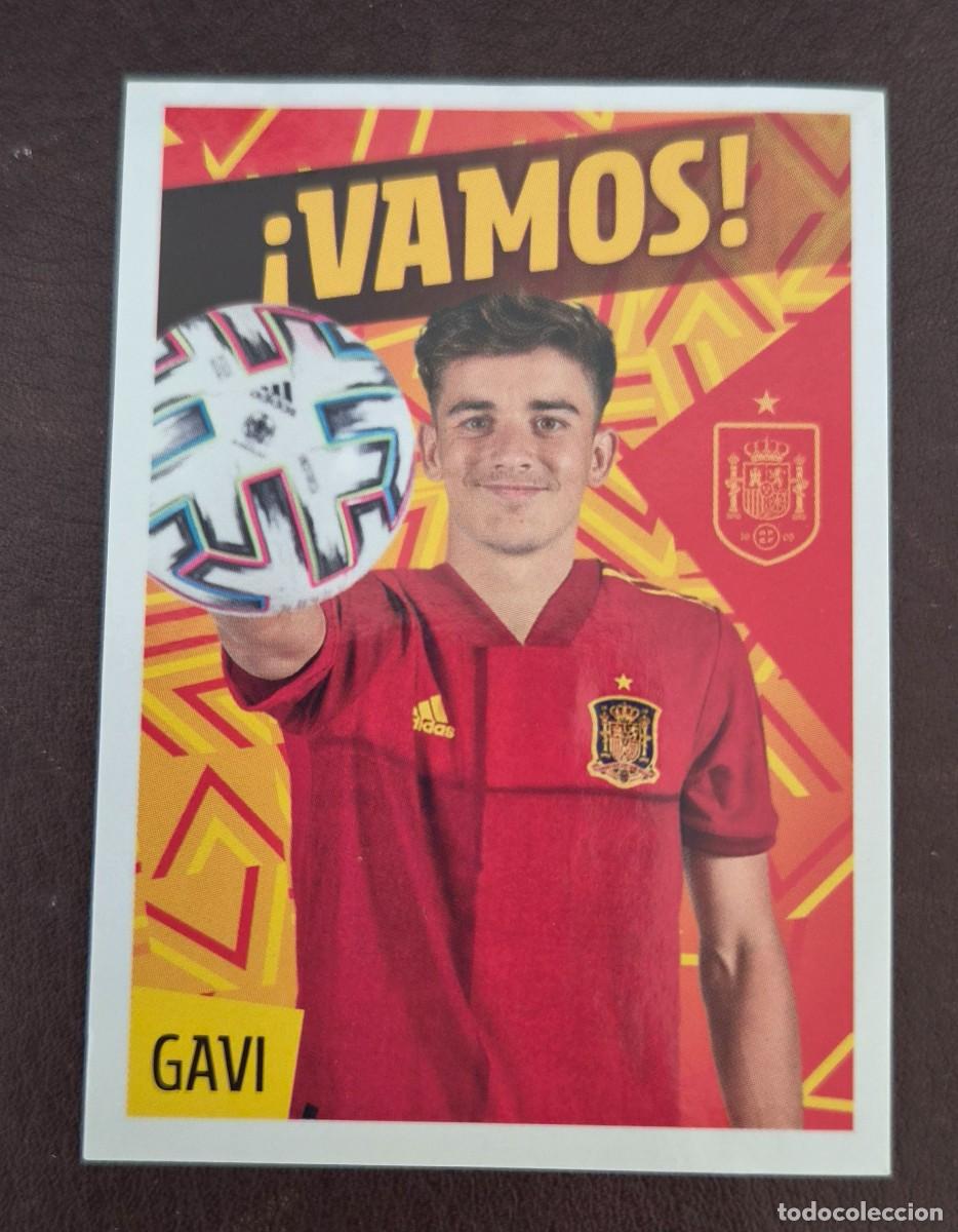 Cromos de f&uacute;tbol: 28 GAVI LOS IDOLOS DE LA ROJA ESPA&Ntilde;A CRACKS MUNDIALES 2022 PANINI