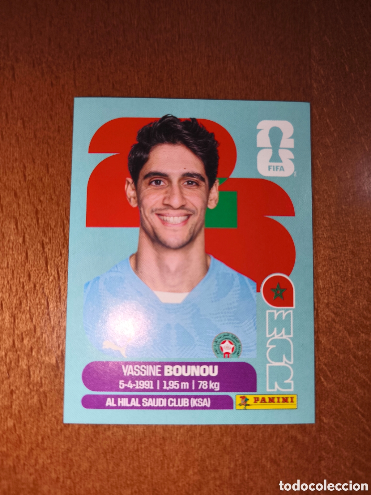 Cromos de f&uacute;tbol: MAR2 Yassine Bounou MAR 2 Fifa World Cup 2026 Marruecos