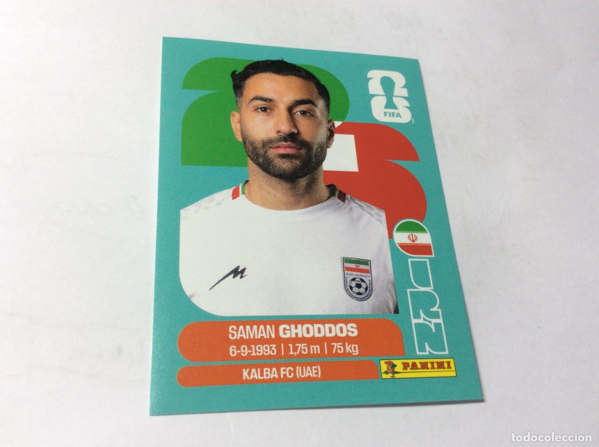 Cromos de f&uacute;tbol: IRN12 IRN 12 Saman Ghoddos Ir&aacute;n Cromo Sticker FIFA World Cup 2026 26 Panini