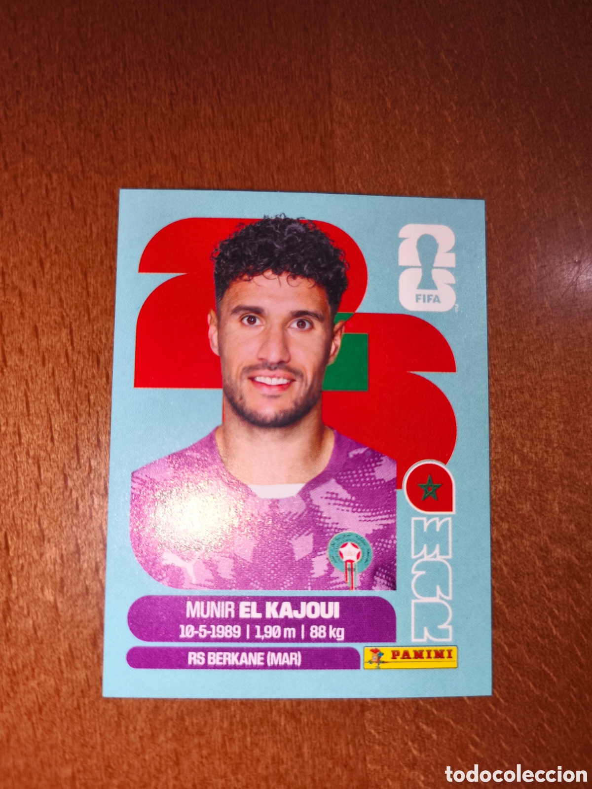 Cromos de f&uacute;tbol: MAR3 Munir El Kajoui MAR 3 Fifa World Cup 2026 Marruecos