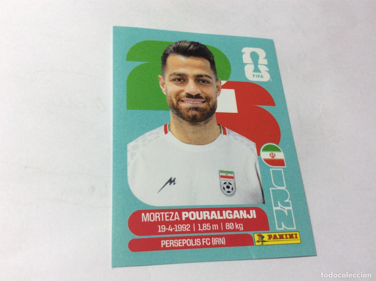 Cromos de f&uacute;tbol: IRN3 IRN 3 Morteza Pouraliganji Ir&aacute;n Cromo Sticker FIFA World Cup 2026 26 Panini