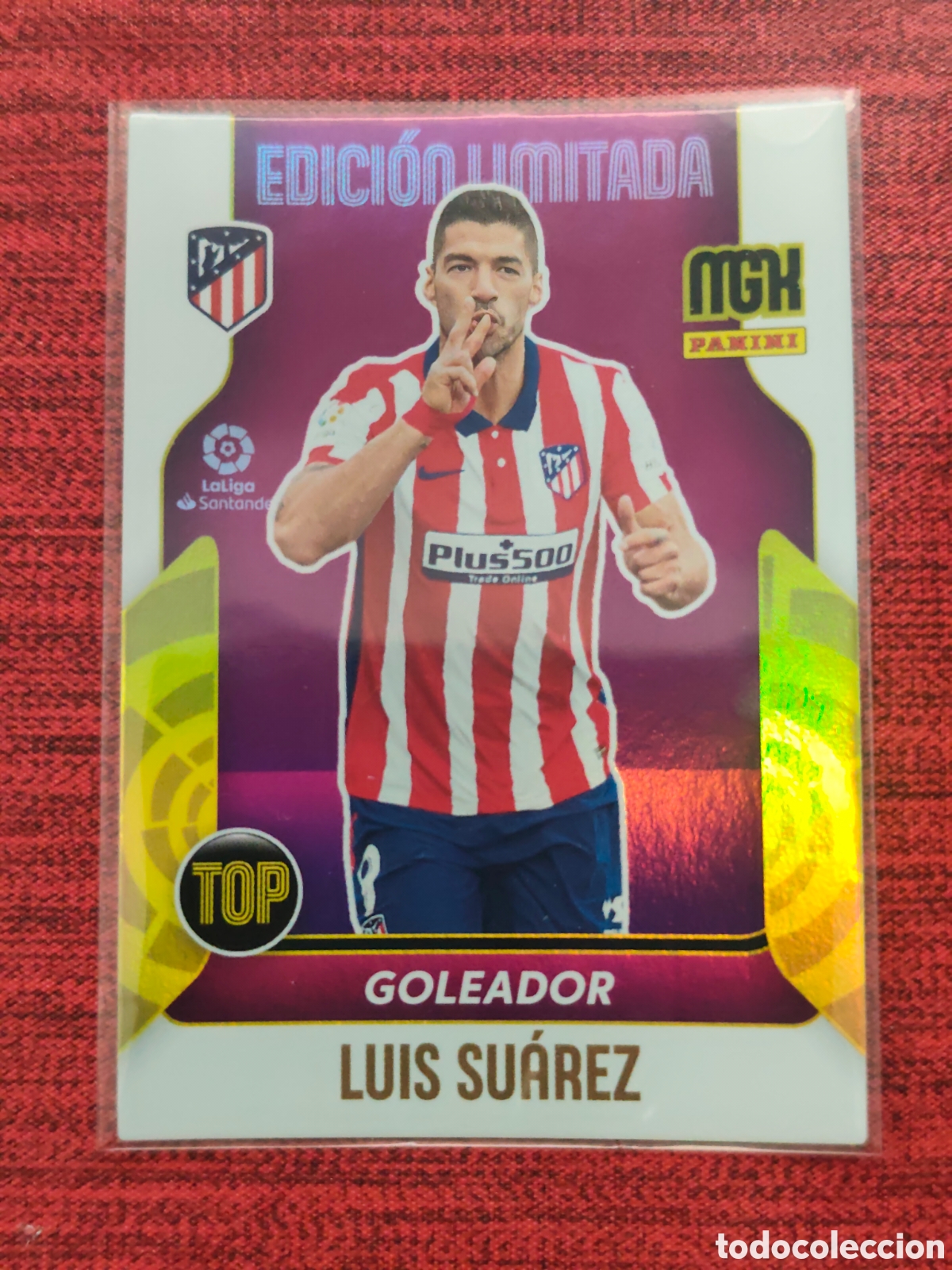 Cromos de f&uacute;tbol: EDICI&Oacute;N LIMITADA LUIS SU&Aacute;REZ ATL&Eacute;TICO MADRID ADRENALYN XL 2021 2022 #