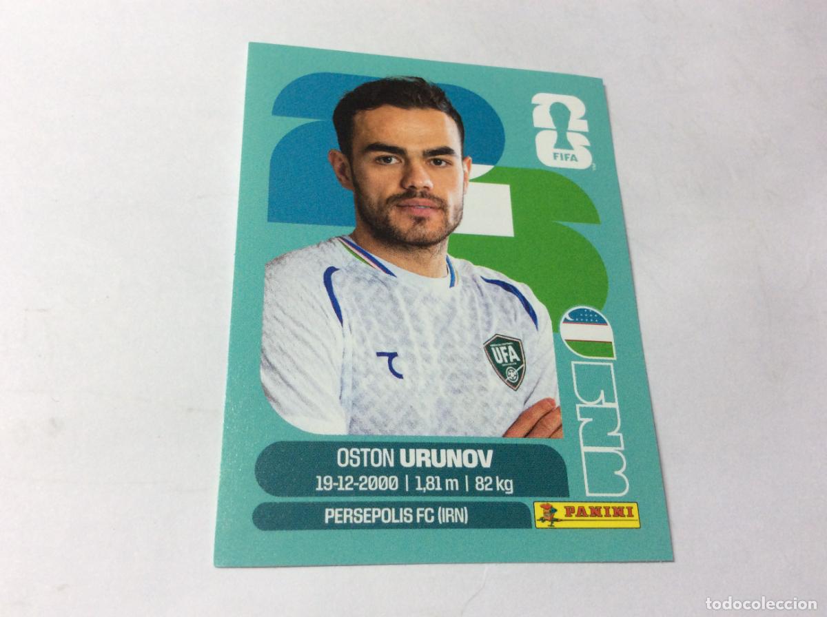 Cromos de f&uacute;tbol: UZB17 UZB Oston Urunov Uzbekistan Cromo Sticker FIFA World Cup 2026 26 Panini