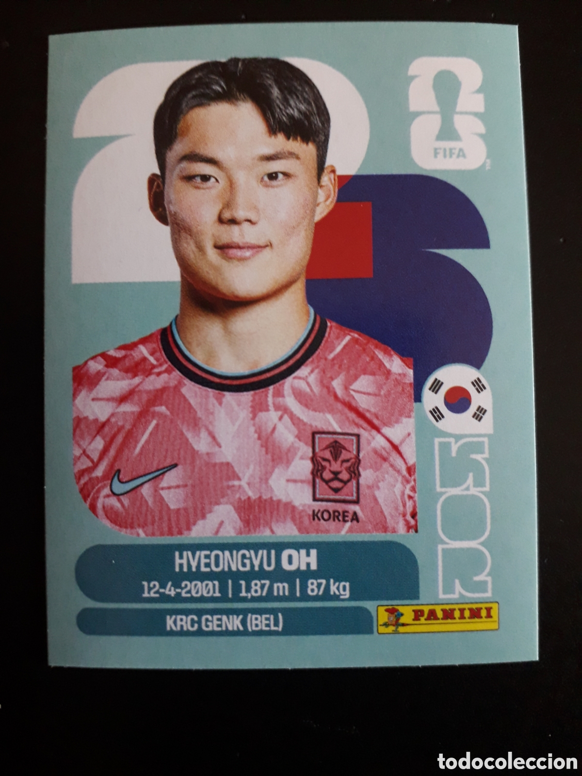 Cromos de Futebol: H OH COREA DEL SUR KOR 20 MUNDIAL F&Uacute;TBOL 2026 FIFA WORLD CUP PANINI SIN PEGAR PEDIDO M&Iacute;NIMO 3&euro;