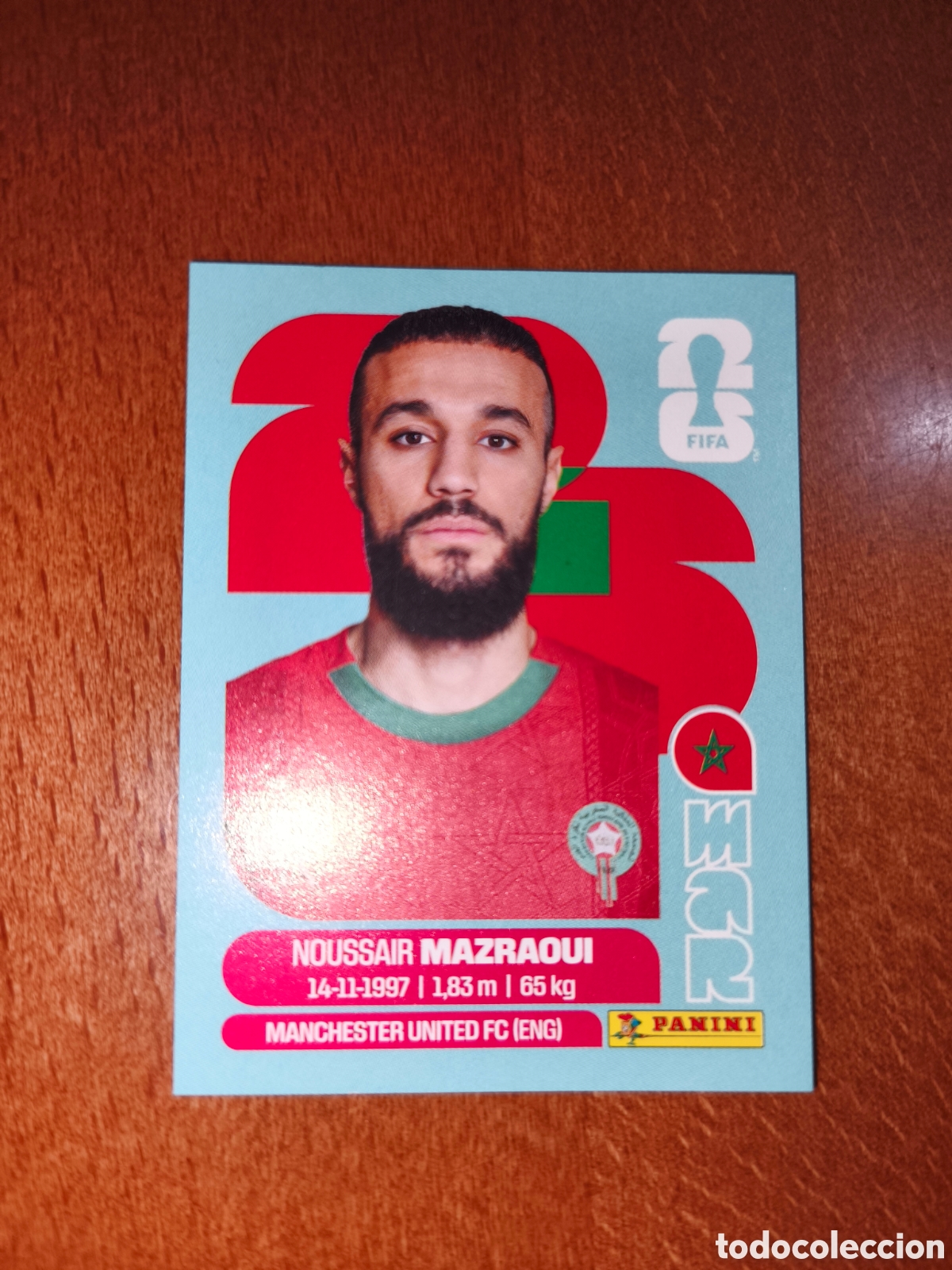 Cromos de Futebol: MAR5 Noussair Mazraqui MAR 5 Fifa World Cup 2026 Marruecos