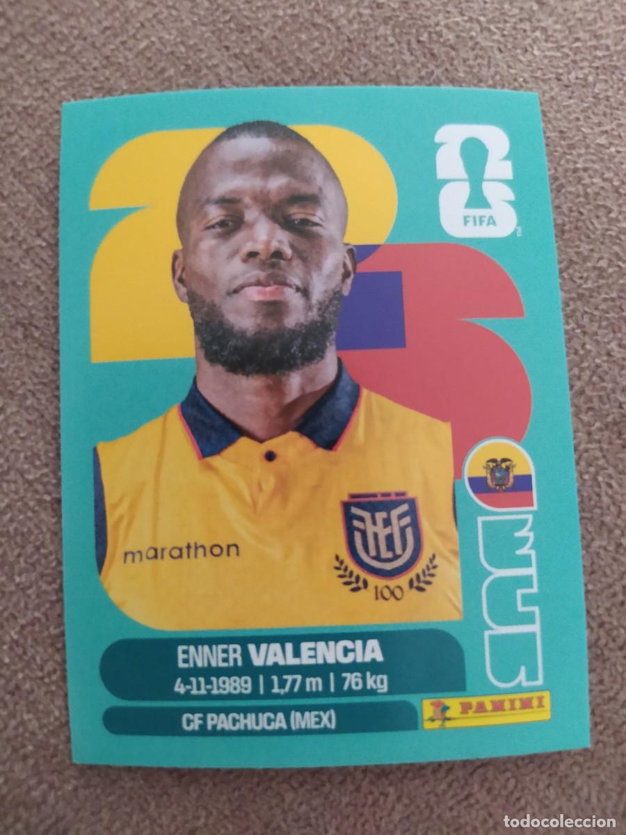 Cromos de Futebol: ECU 20 Enner VALENCIA Ecuador mundial 2026 panini