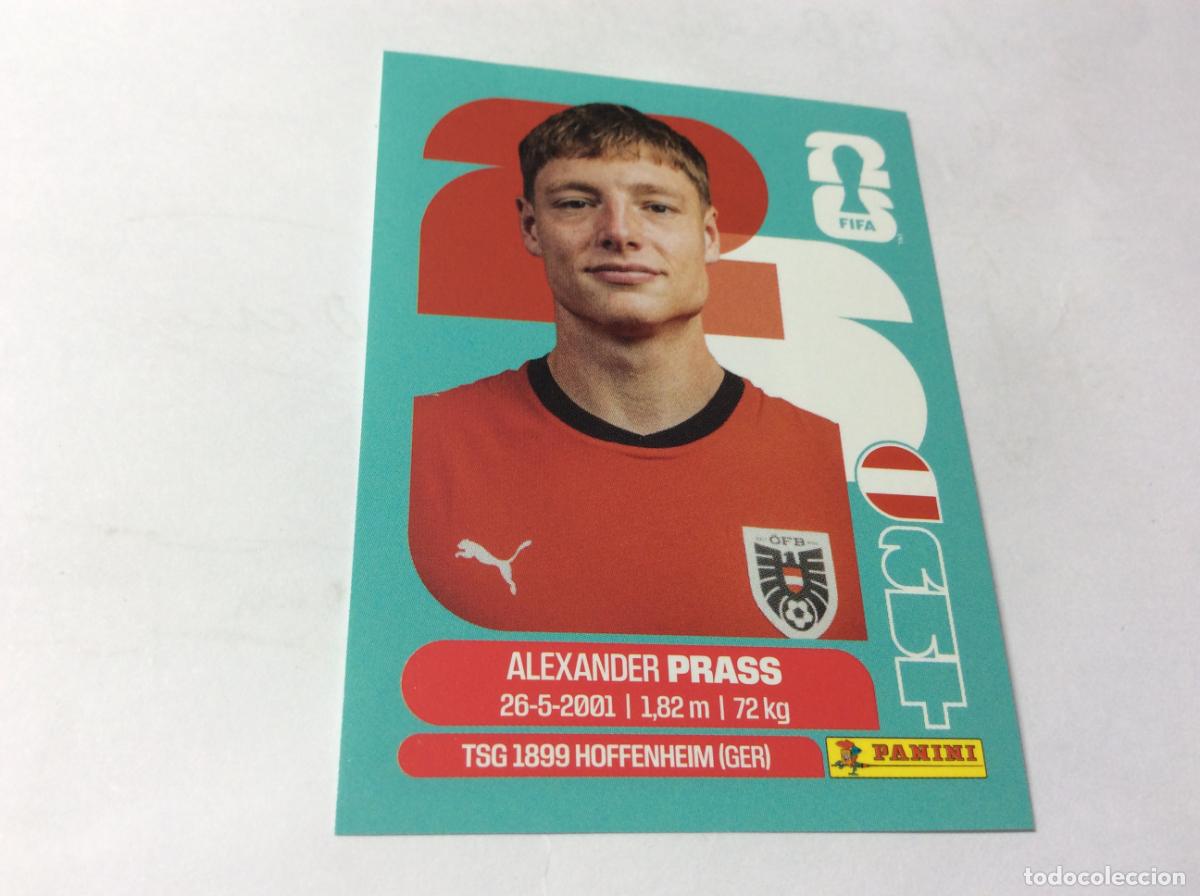 Cromos de Futebol: AUT9 AUT 9 Alexander Prass Austria Cromo Sticker FIFA World Cup 2026 26 Panini