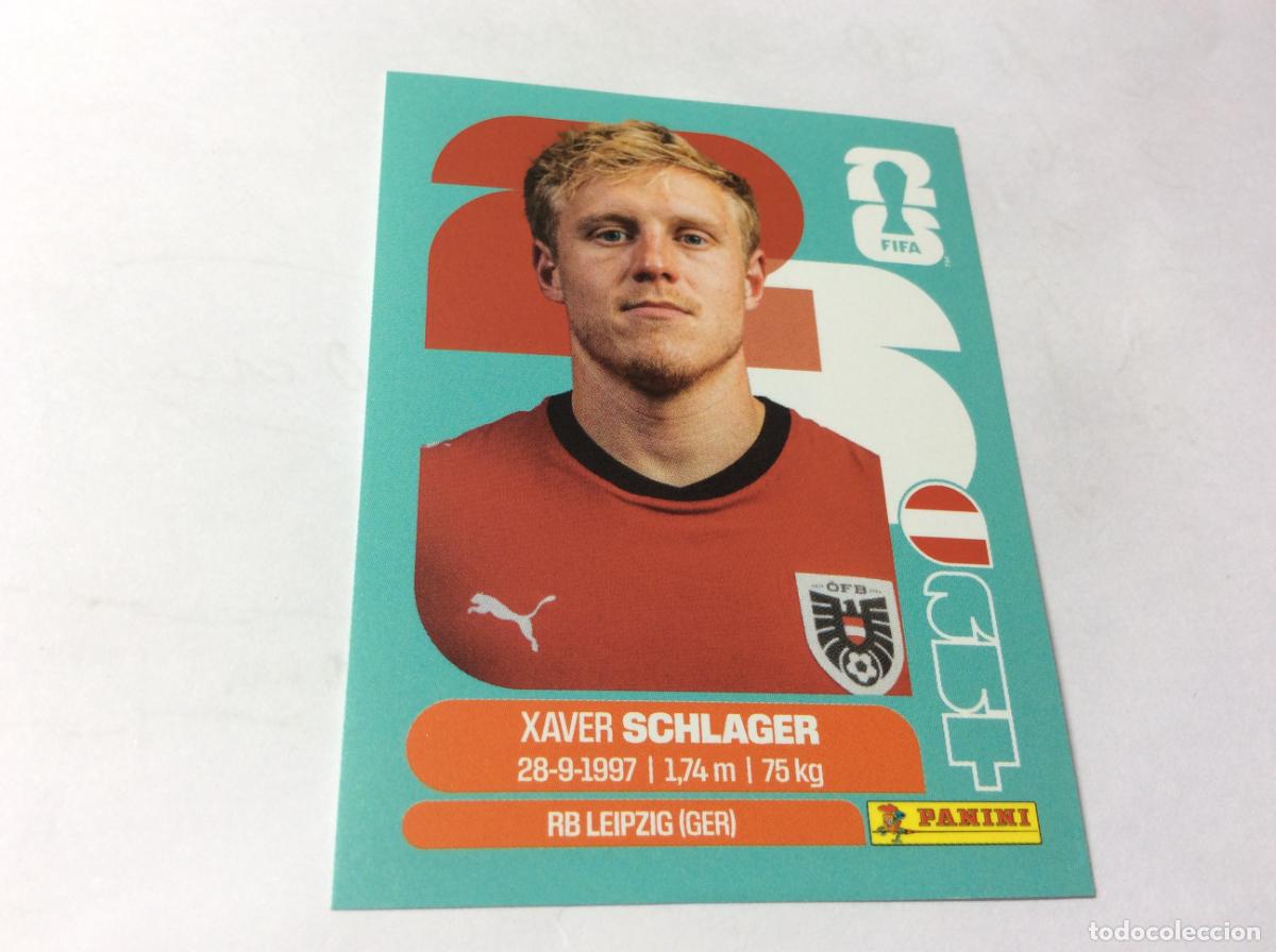 Fu&szlig;ball-Sticker: AUT10 AUT 10 Xaver Schlager Austria Cromo Sticker FIFA World Cup 2026 26 Panini