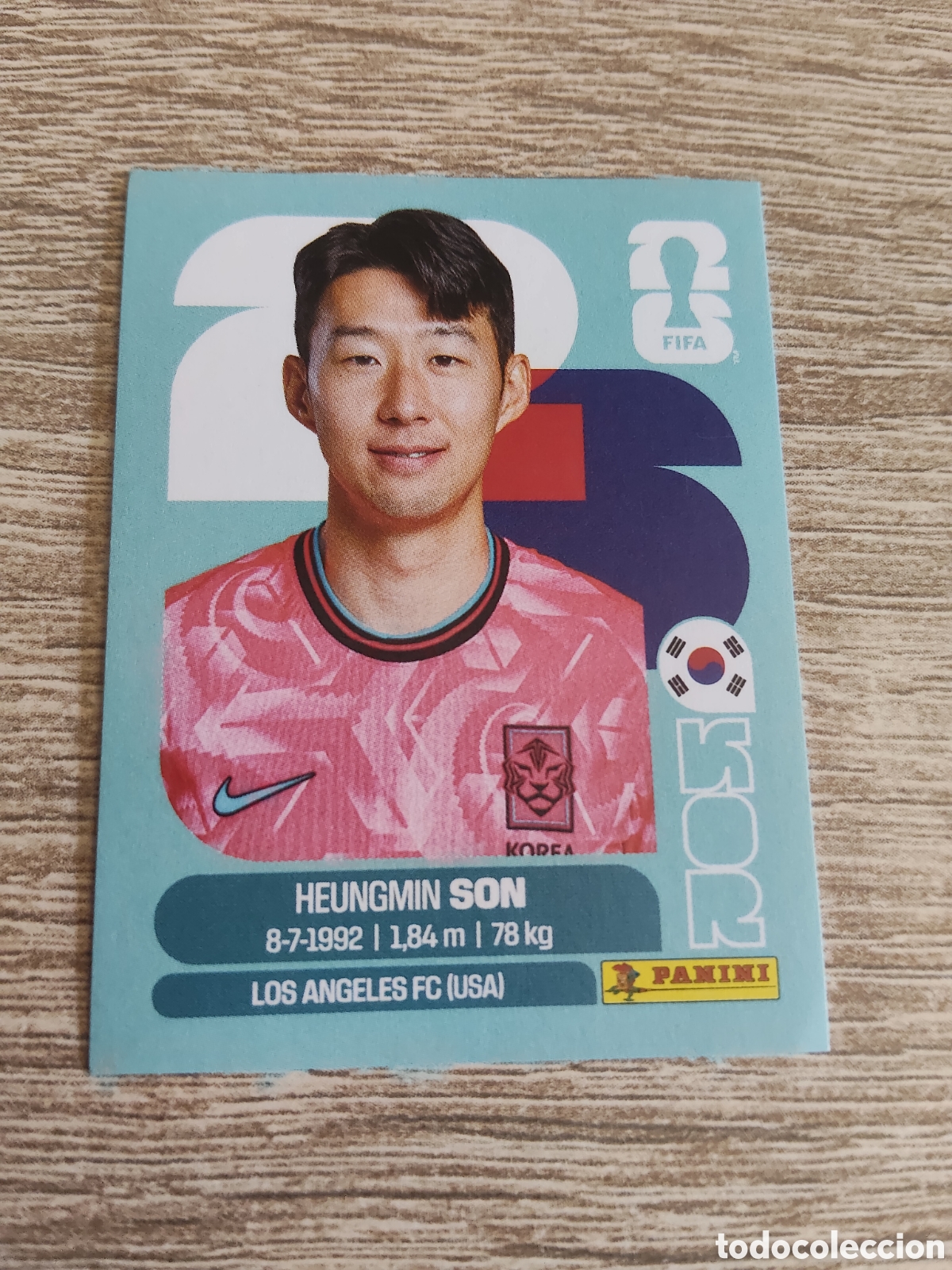 Fu&szlig;ball-Sticker: Panini mundial 2026 KOR 18 Heungmin Son Corea del Sur