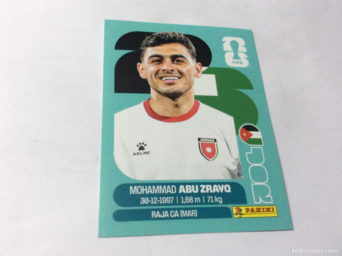 Fu&szlig;ball-Sticker: JOR19 JOR 19 Mohammad Abu Zrayq Jordania Cromo Sticker FIFA World Cup 2026 26 Panini