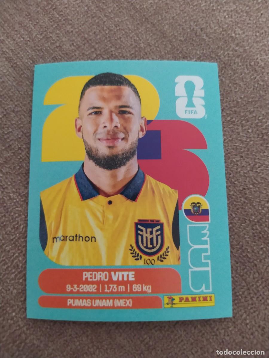 Fu&szlig;ball-Sticker: ECU 12 Pedro VITE Ecuador mundial 2026 panini