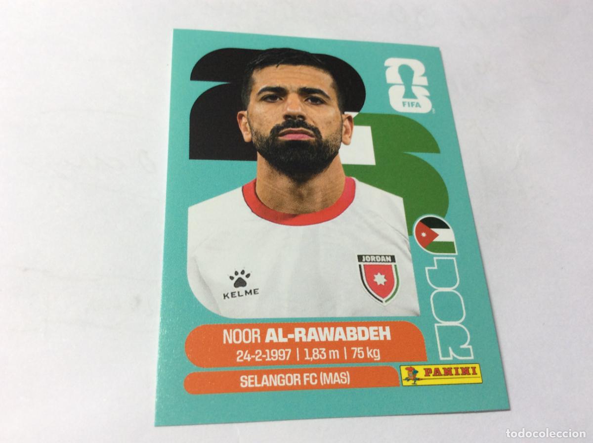 Fu&szlig;ball-Sticker: JOR11 JOR 11 Noor Al-Rawabdeh Jordania Cromo Sticker FIFA World Cup 2026 26 Panini