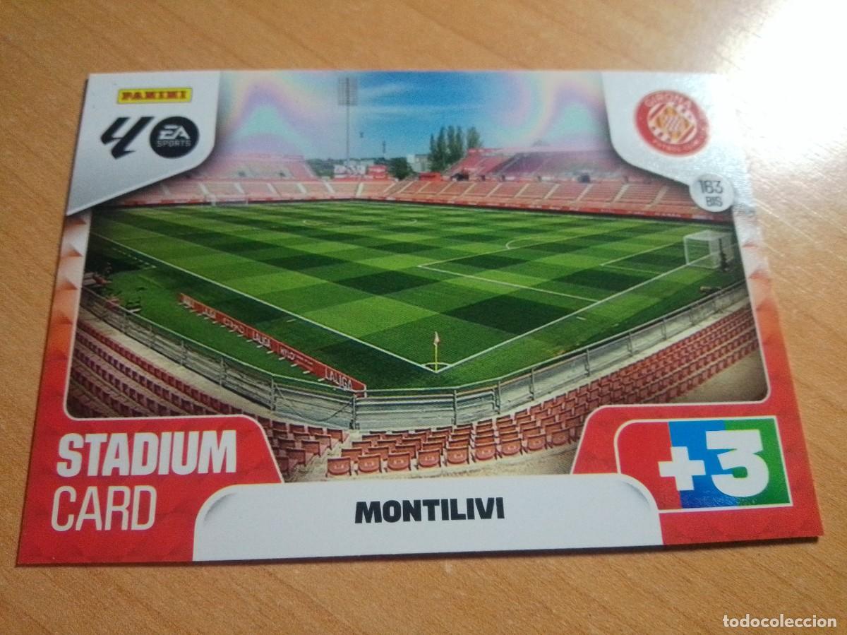 Fu&szlig;ball-Sticker: 163 BIS MONTILIVI ESTADIO DEL GIRONA 25 26 ADRENALYN XL 2025 2026