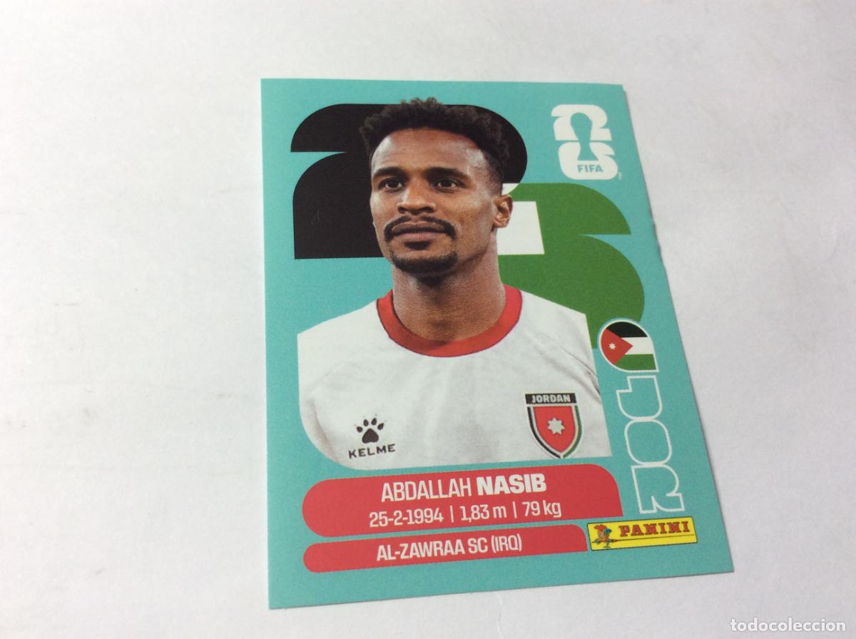 Cromos de Futebol: JOR6 JOR 6 Abdallah Nasib Jordania Cromo Sticker FIFA World Cup 2026 26 Panini