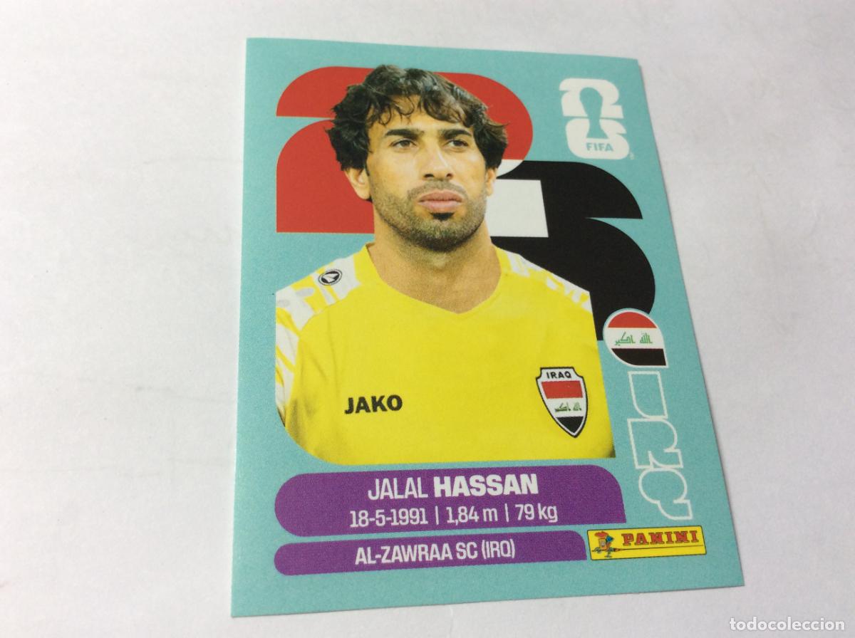 Cromos de Futebol: IRQ2 IRQ 2Jalal Hassan Irak Cromo Sticker FIFA World Cup 2026 26 Panini