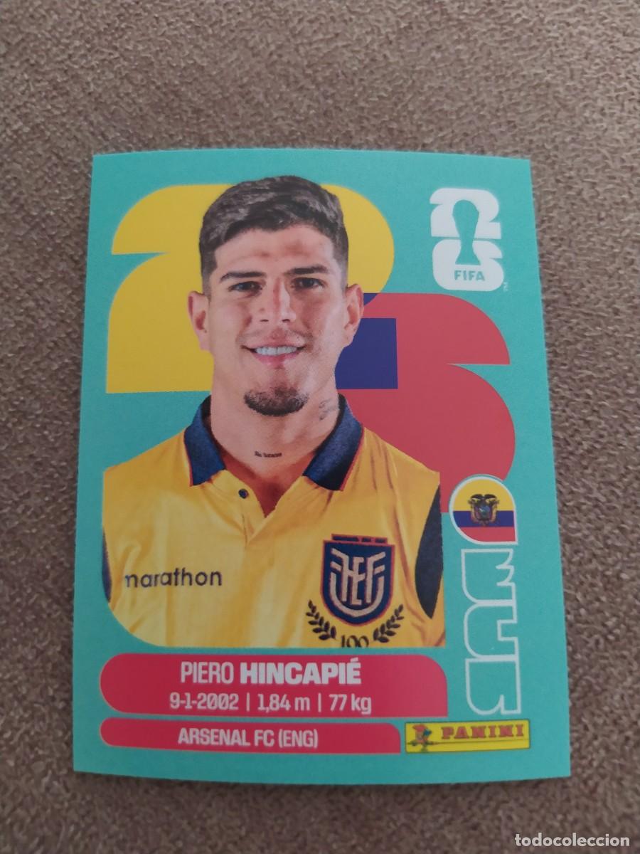 Cromos de Futebol: ECU 04 Piero HINCAPI&Eacute; 4 Ecuador mundial 2026 panini
