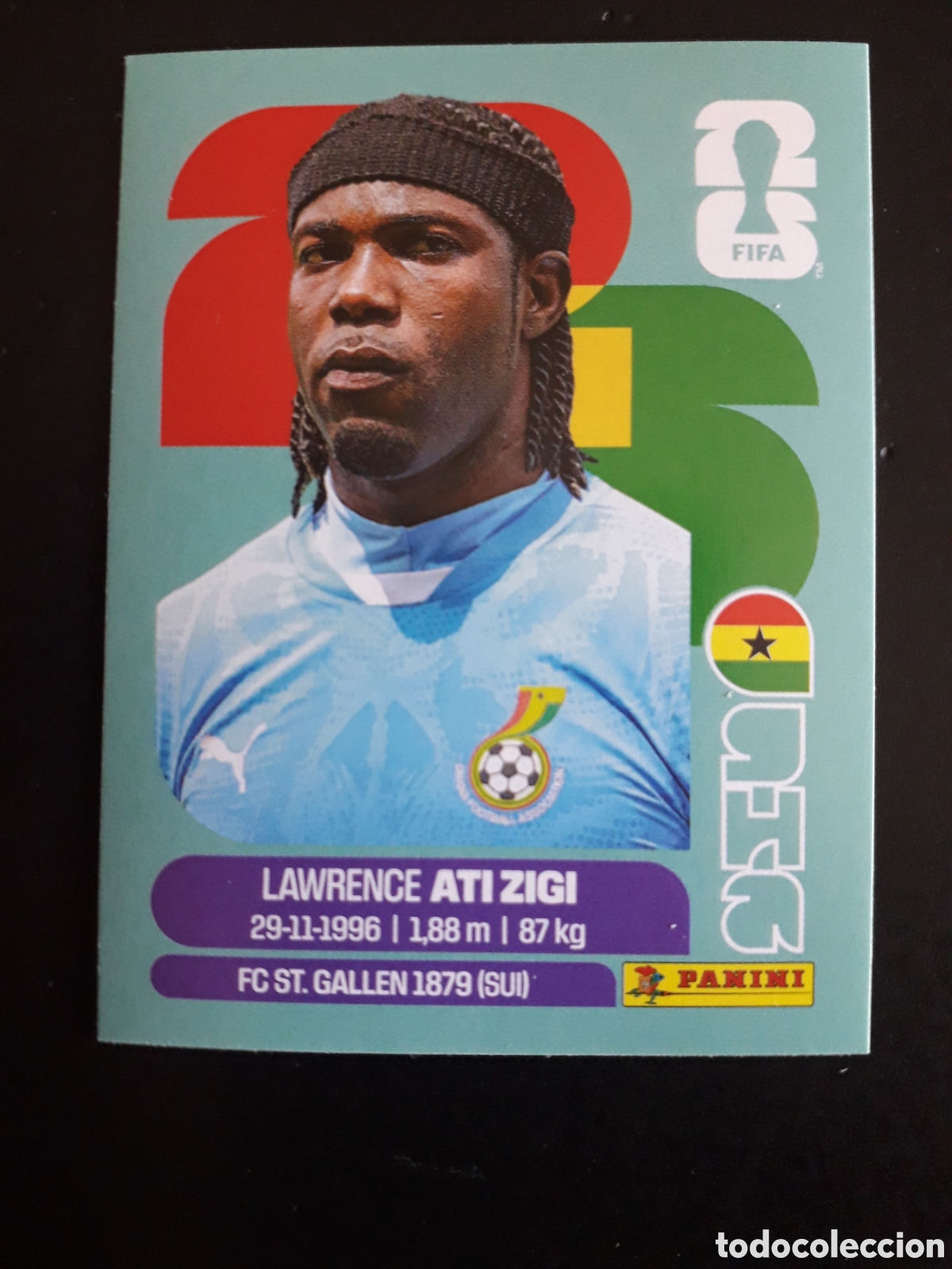 Cromos de Futebol: ATI ZIGI GHANA GHA 2 MUNDIAL F&Uacute;TBOL 2026 FIFA WORLD CUP PANINI SIN PEGAR PEDIDO M&Iacute;NIMO 3&euro;