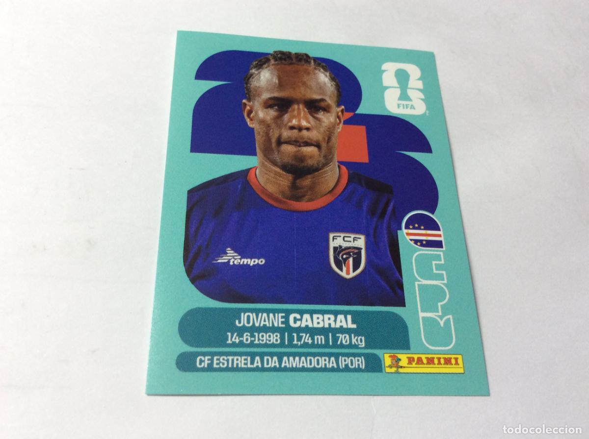 Cromos de Futebol: CPV16 CPV 16 Jovane Cabral Cabo Verde Cromo Sticker FIFA World Cup 2026 26 Panini