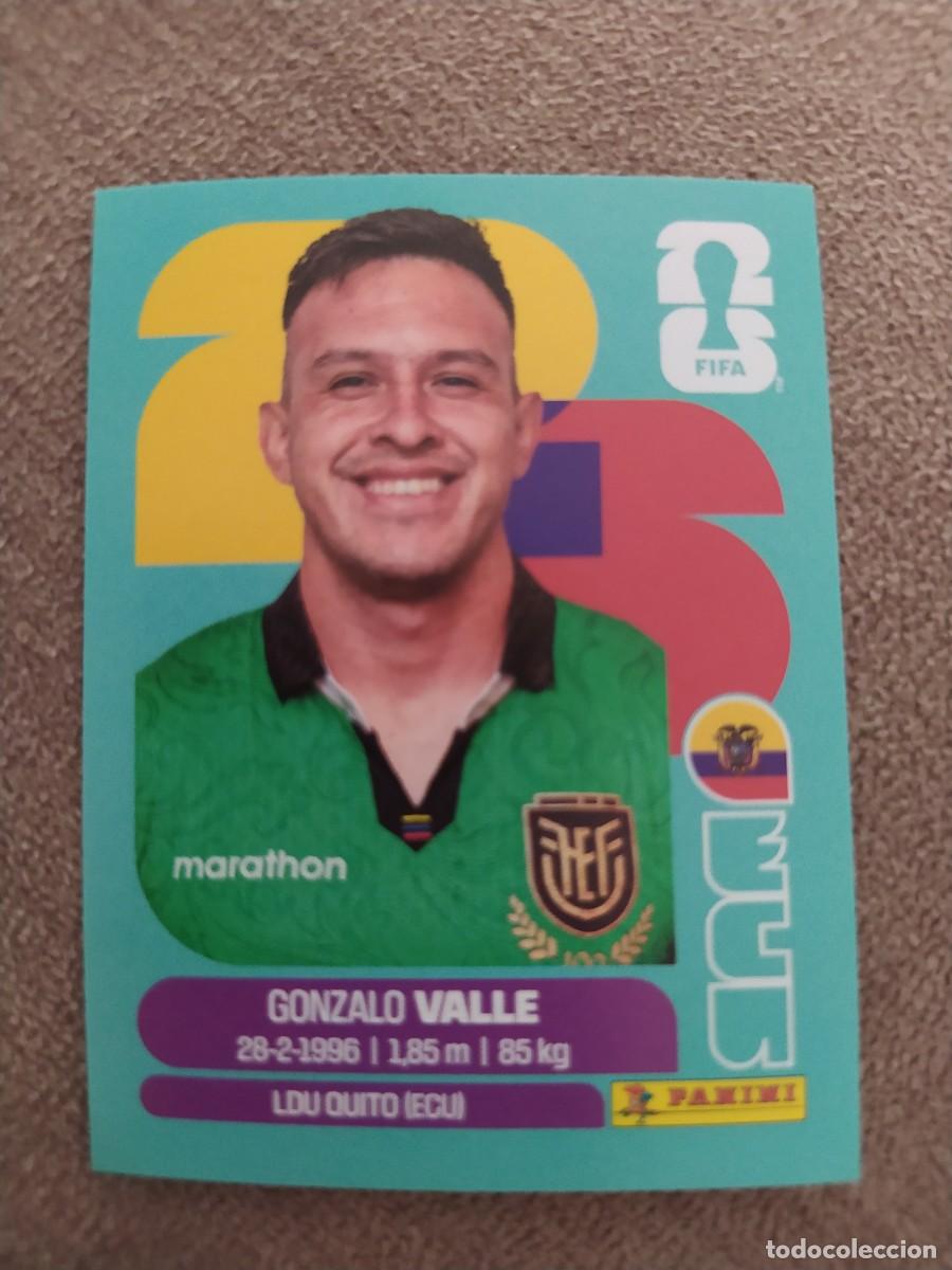 Cromos de Futebol: ECU 03 Gonzalo VALLE 3 Ecuador mundial 2026 panini
