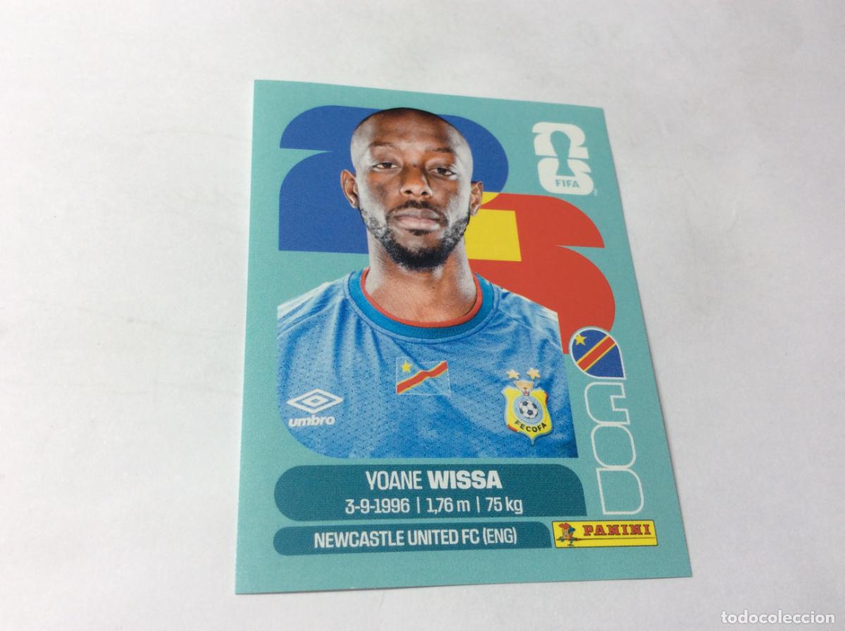 Cromos de f&uacute;tbol: COD16 COD 16 Yoane Wissa Congo Cromo Sticker FIFA World Cup 2026 26 Panini