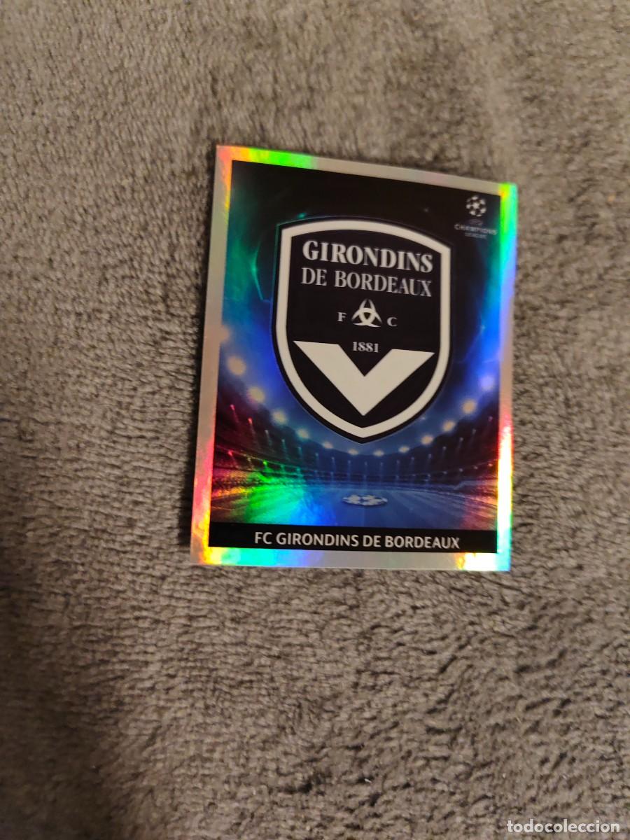 Cromos de f&uacute;tbol: 39 CHAMPIONS LEAGUE 09 10 PANINI ESCUDO LOGO FC GIRONDINS DE BORDEAUX 2009 2010 UCL AAA