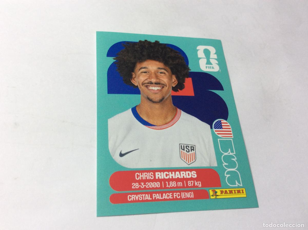 Cromos de f&uacute;tbol: USA3 USA 3 Chris Richards Cromo Sticker FIFA World Cup 2026 26 Panini