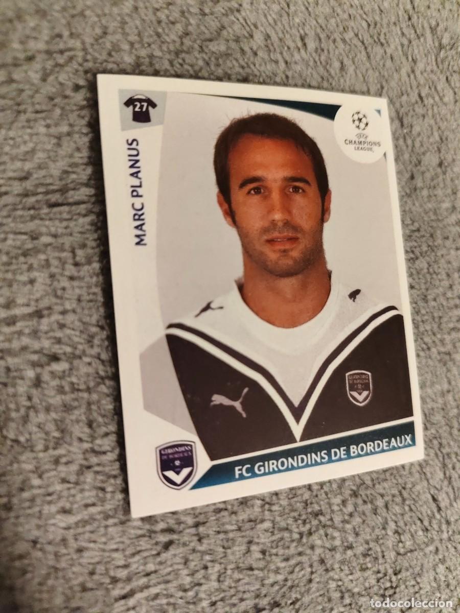 Cromos de f&uacute;tbol: 43 CHAMPIONS LEAGUE 09 10 PANINI MARC PLANUS FC GIRONDINS DE BORDEAUX 2009 2010 UCL AAA