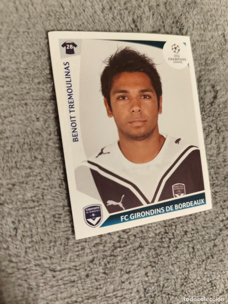 Cromos de f&uacute;tbol: 44 CHAMPIONS LEAGUE 09 10 PANINI BENO&Icirc;T TREMOULINAS FC GIRONDINS DE BORDEAUX 2009 2010 UCL AAA