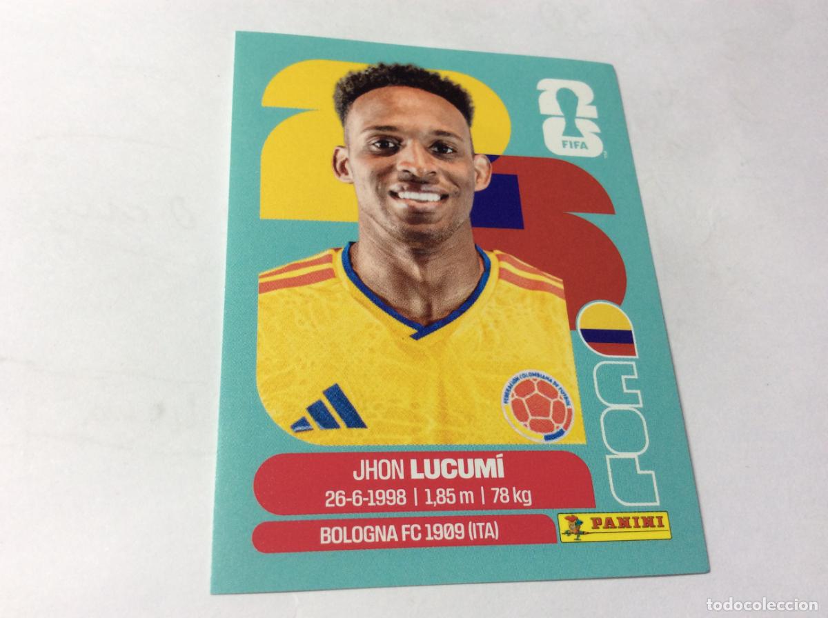 Cromos de f&uacute;tbol: COL8 COL 8 Jhon Lucum&iacute; Colombia Cromo Sticker FIFA World Cup 2026 26 Panini