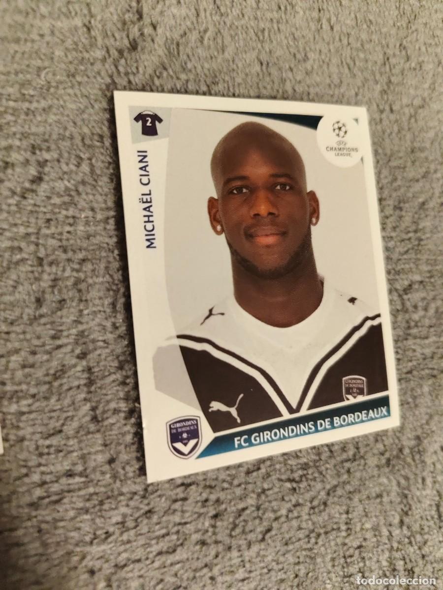Cromos de f&uacute;tbol: 45 CHAMPIONS LEAGUE 09 10 PANINI MICHAЁL CIANI FC GIRONDINS DE BORDEAUX 2009 2010 UCL AAA