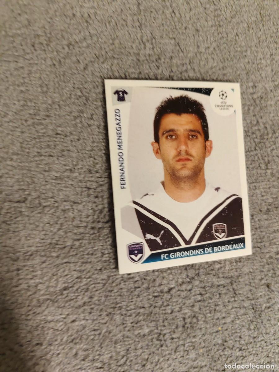 Cromos de f&uacute;tbol: 50 CHAMPIONS LEAGUE 09 10 PANINI FERNANDO MENEGAZZO FC GIRONDINS DE BORDEAUX 2009 2010 UCL AAA