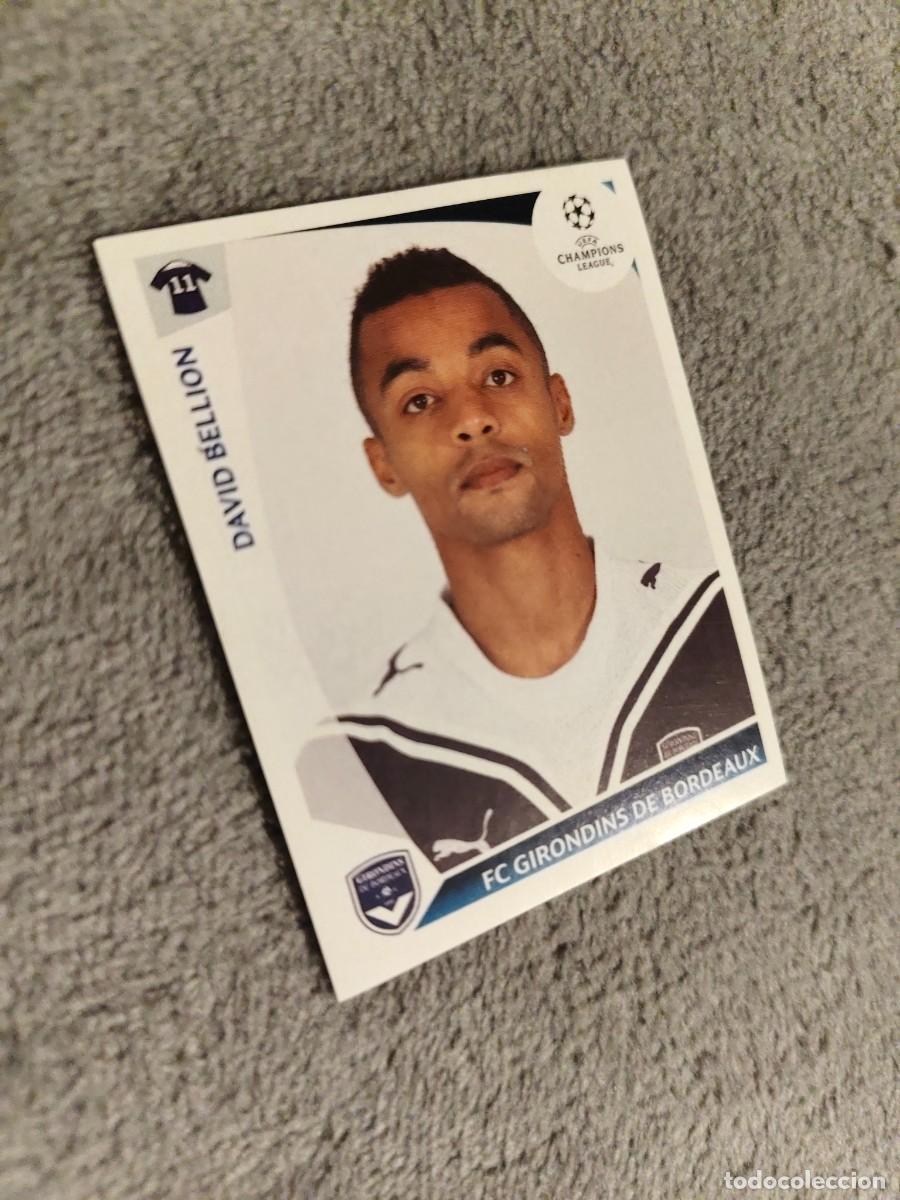 Cromos de f&uacute;tbol: 55 CHAMPIONS LEAGUE 09 10 PANINI DAVID BELLION FC GIRONDINS DE BORDEAUX 2009 2010 UCL AAA