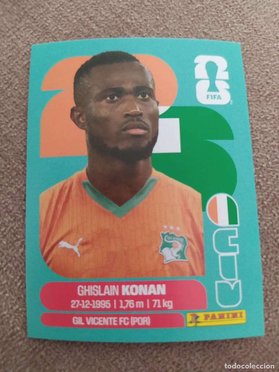Cromos de f&uacute;tbol: CIV 03 Ghislain KONAN 3 Costa de Marfil mundial 2026 panini