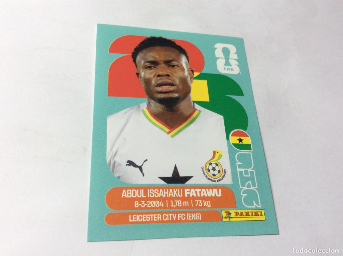 Cartes &agrave; collectionner de Football: GHA9 GHA 9 Abdul Issahaku Fatawu Ghana Cromo Sticker FIFA World Cup 2026 26 Panini