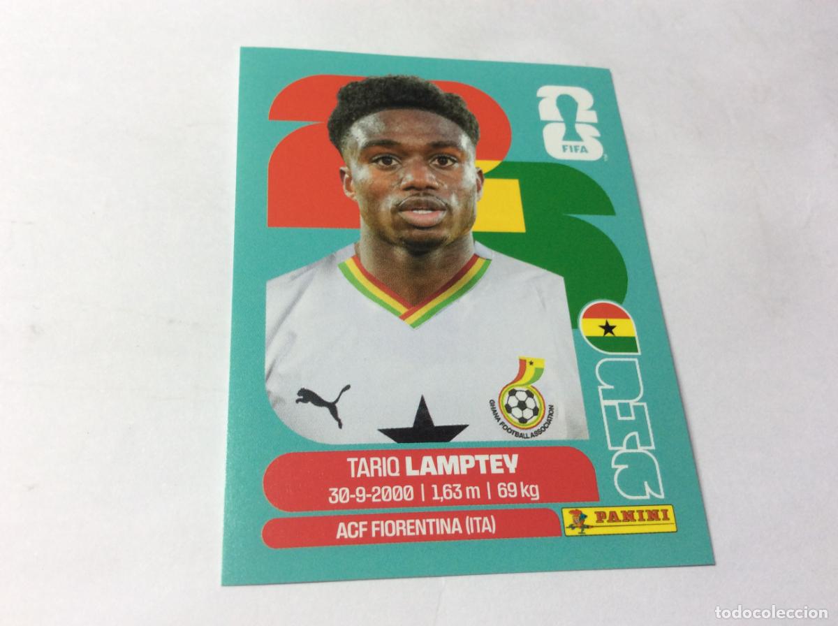 Cartes &agrave; collectionner de Football: GHA3 GHA 3 Tariq Lamptey Ghana Cromo Sticker FIFA World Cup 2026 26 Panini