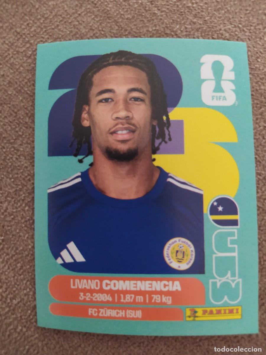 Fu&szlig;ball-Sticker: CUW 09 Livano COMENENCIA 9 Cura&ccedil;ao Curasao mundial 2026 panini