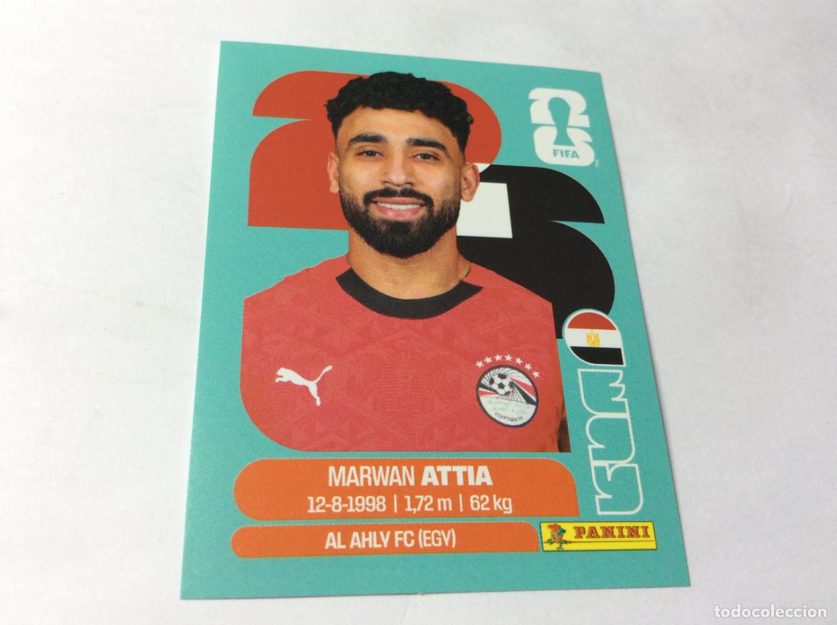 Fu&szlig;ball-Sticker: EGY10 EGY 10 Marwan Attia Egipto Cromo Sticker FIFA World Cup 2026 26 Panini