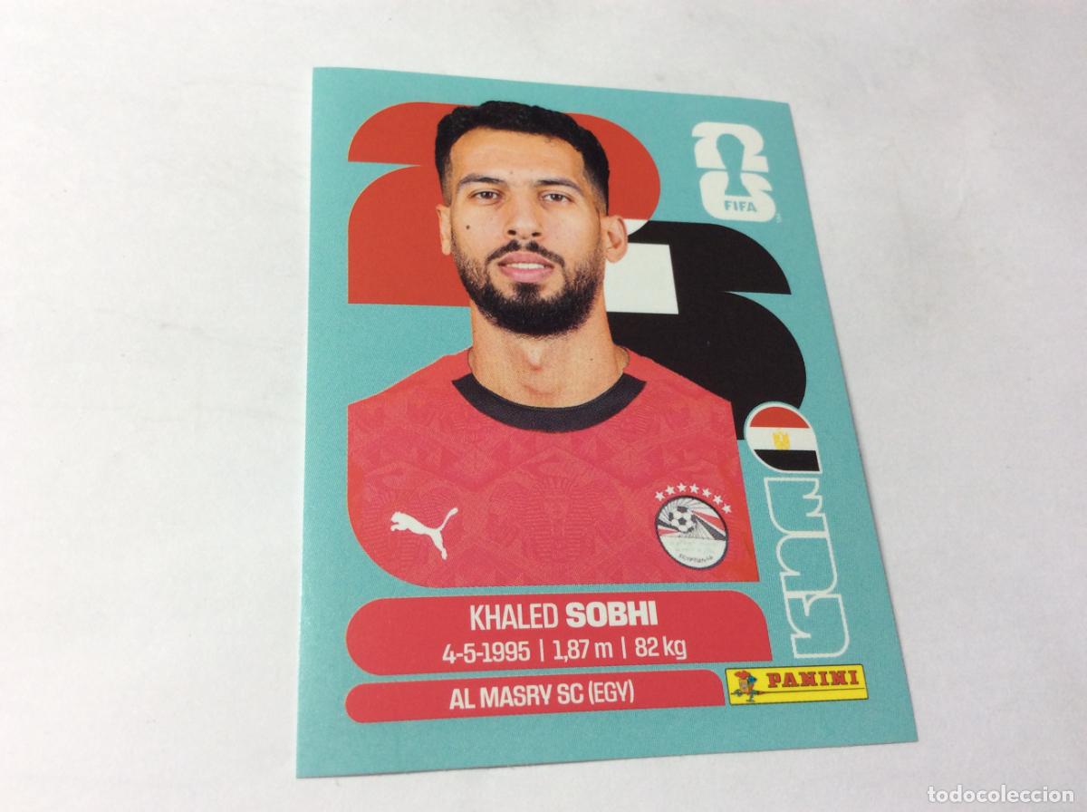 Fu&szlig;ball-Sticker: EGY6 EGY 6 Khaled Sobhi Egipto Cromo Sticker FIFA World Cup 2026 26 Panini